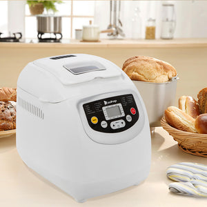 ZOKOP 2LB Bread Maker | Automatic Feeding Function Bread Machine