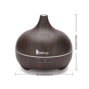 Zokop Colorful Light Dark Brown Aroma Diffuser Air Humidifier