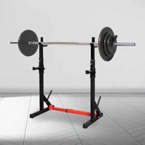 Adjustable Multi-function Barbell Stand Squat Bench Press Trainer