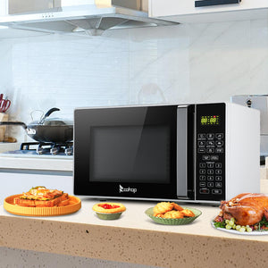 ZOKOP 0.9 Cu.Ft Countertop Smart Microwave Oven 900 Watt