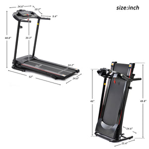 FYC Foldable Treadmill For Home Use | Smart Compact Treadmill